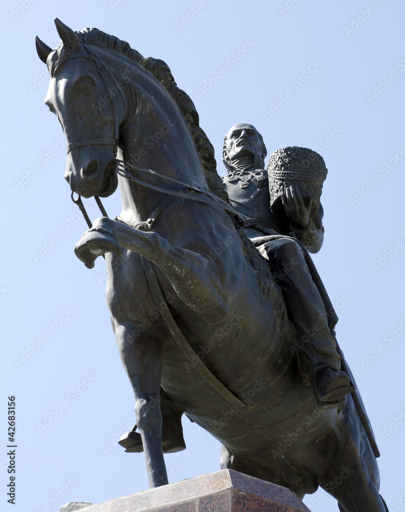 Obraz premium Памятник атаману Матвею Платову - основателю Новочеркасска