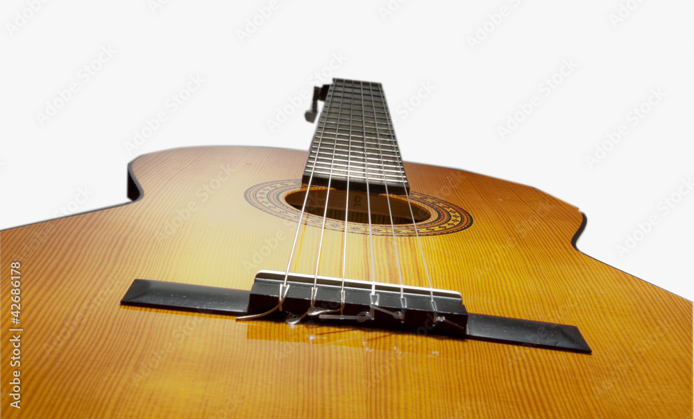 Fototapeta premium gitarre liegend