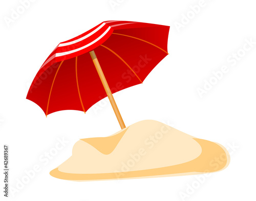 vector icon parasol