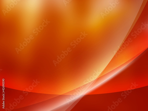 Orange wavelet aurora background Aurorac 3