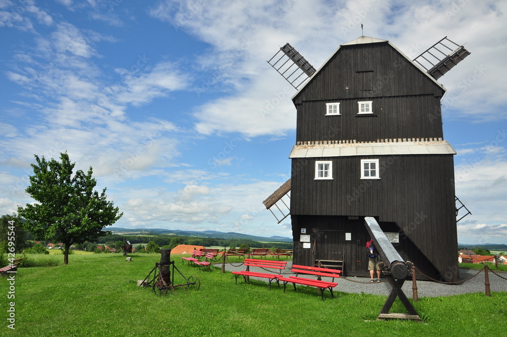 Windmühle StockFoto Adobe Stock