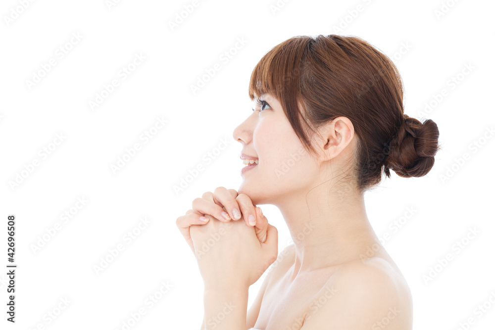 Beautiful young woman. Portrait of asian. Beautiful young woman. Portrait of asian.