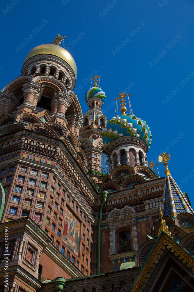 Sankt Petersburg - Erlöserkirche - Detailaufnahme