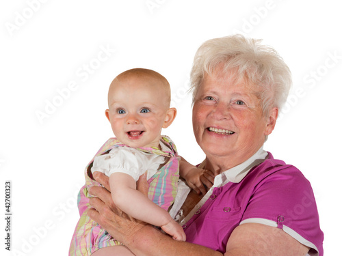 The joy of being a grandmother photo