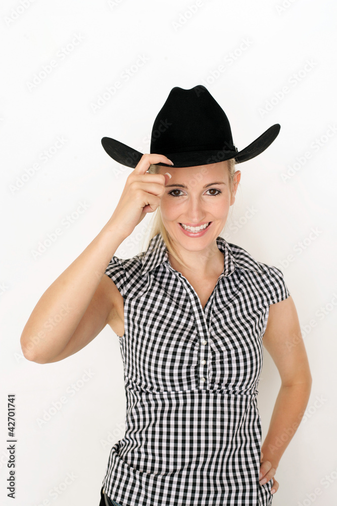 blondes Cowgirl