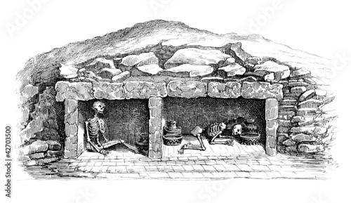 Valokuva Ancient Germanic Grave - Tumulus - Archeology