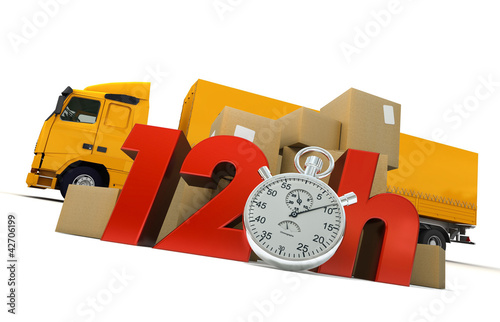 Road delivery in 12 Hrs