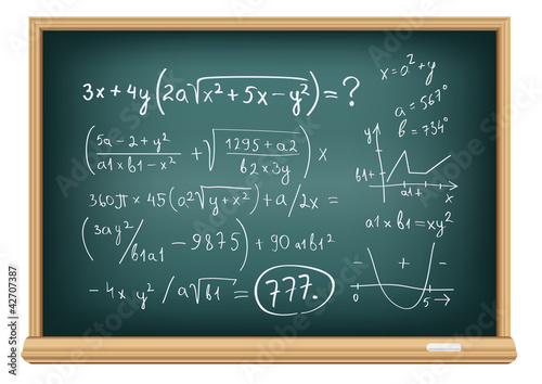 board difficult equations