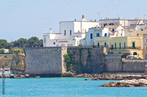 Fototapeta Naklejka Na Ścianę i Meble -  Panoramic view of Otranto. Puglia. Italy.