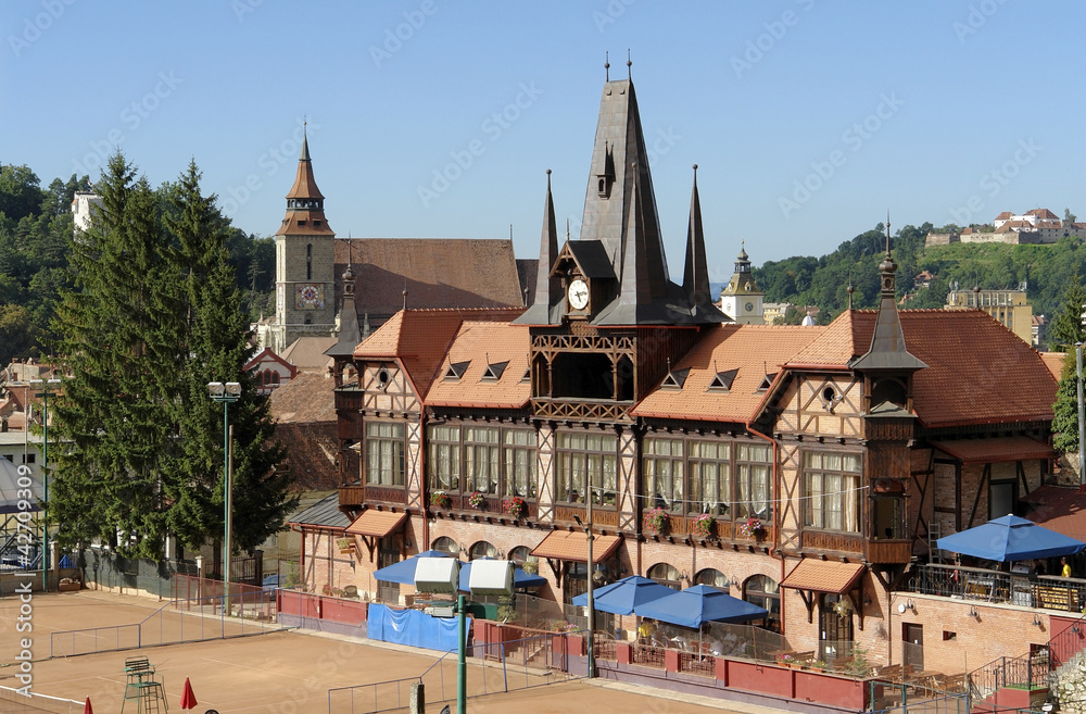 Obraz premium Brasov in romania