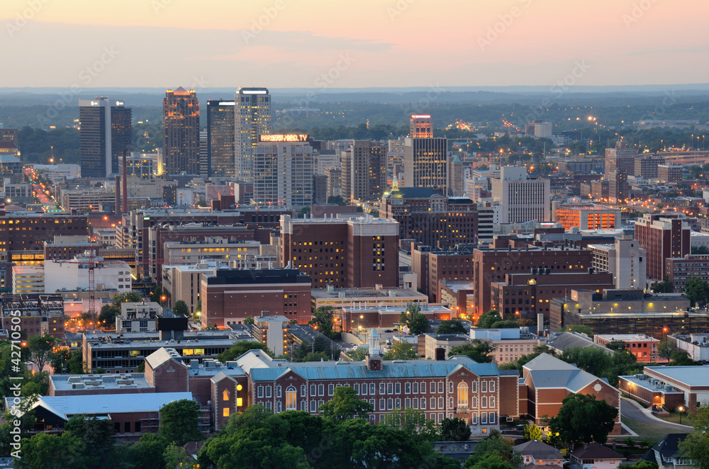 Downtown Birmingham, Alabama