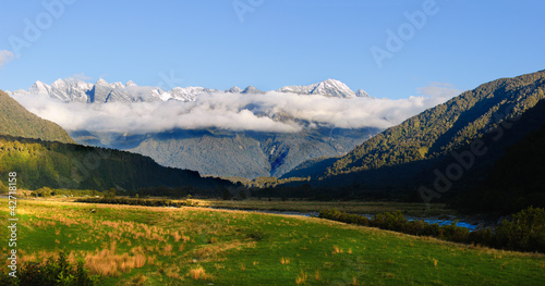 Mountains on the South Island- New Zealand © Jeffrey Banke