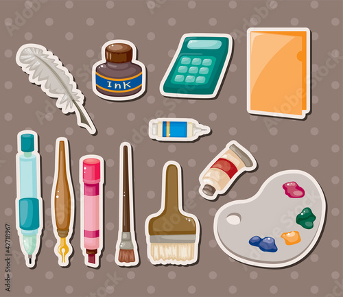 stationery stickers