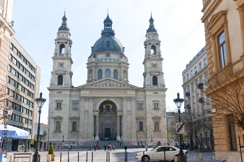 St Stephan Cathedral in Budapest Hungary