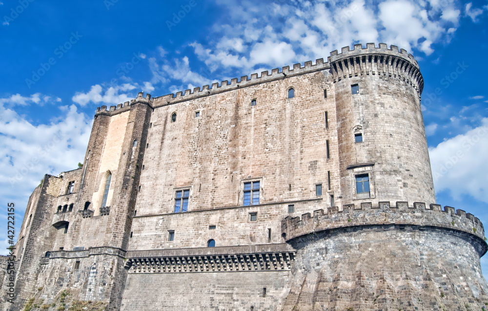 Castello Nuovo, Neapel, Italien, HDR