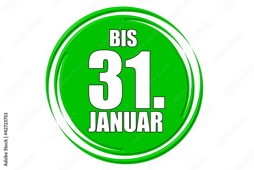 bis 31.Januar grün bis 31.Januar grün