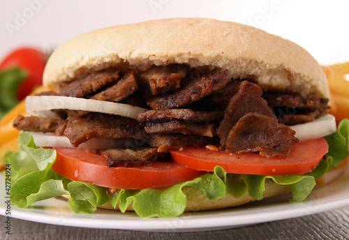 gyros sandwich