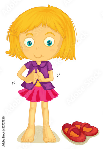 a girl