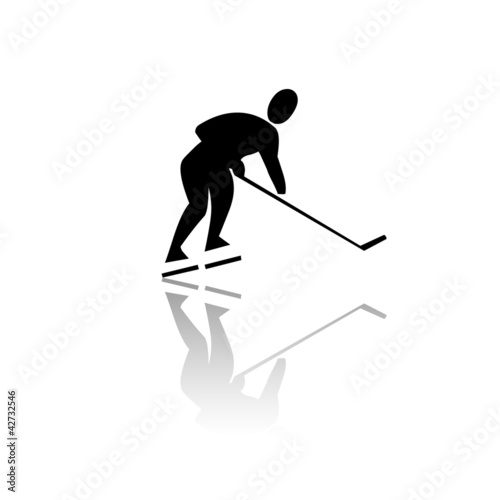 Canvas Print Hockey sur glace