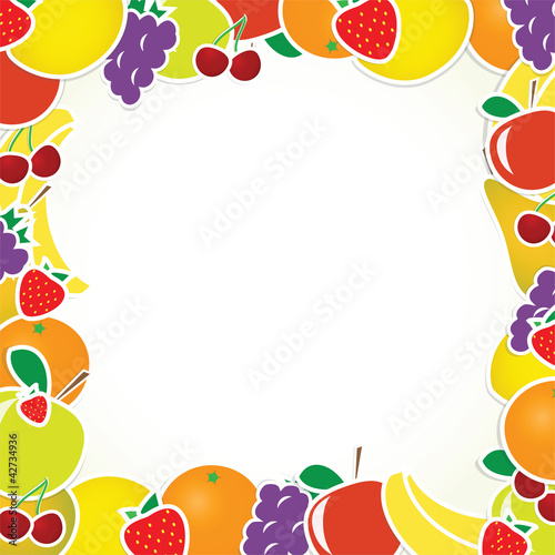 Vector fruit frame