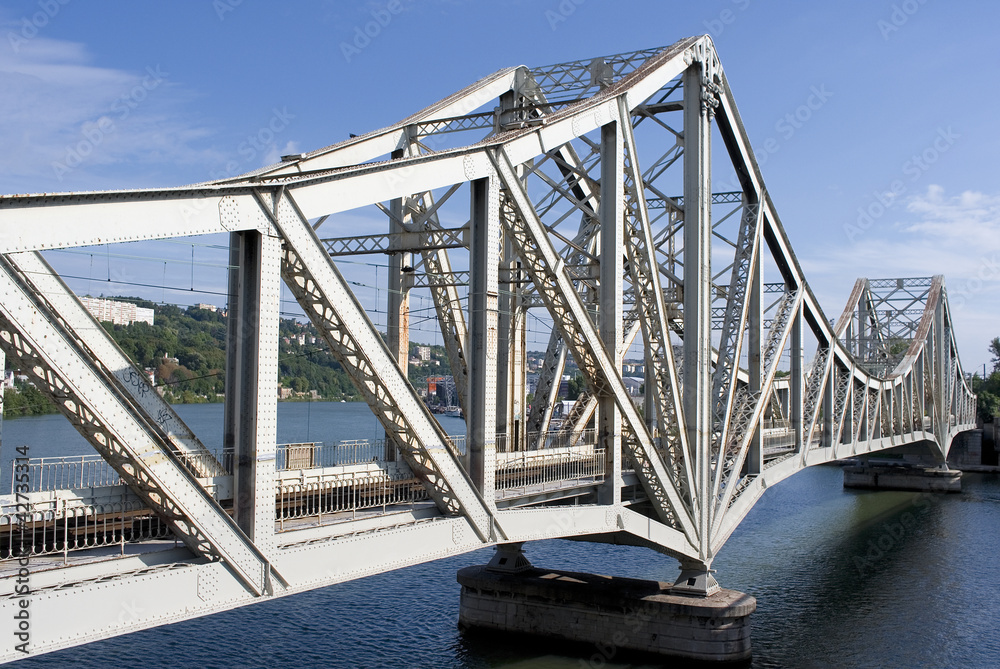 Naklejka premium rail bridge