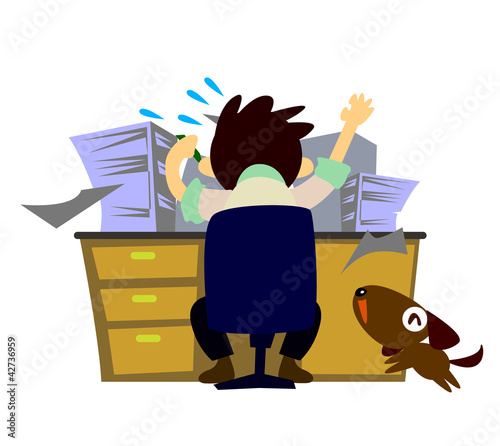 a busy man