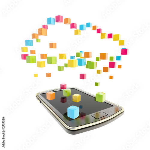 Mobile phone cloud computin...