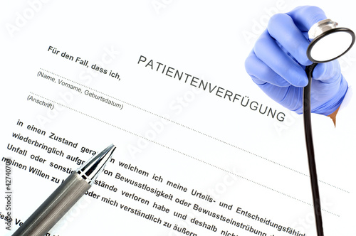 Patientenverfügung