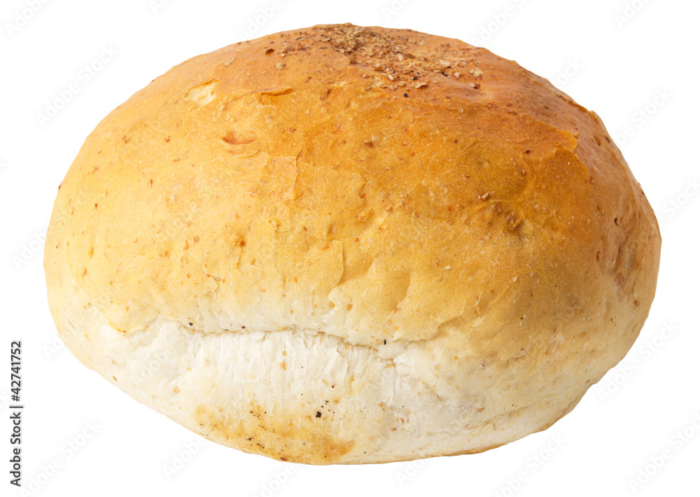 bread on a white background bread on a white background