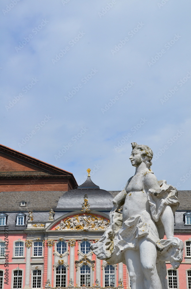 Electoral palace of Trier's detail, Germany