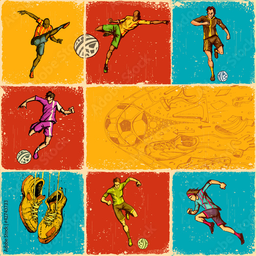 Soccer Collage