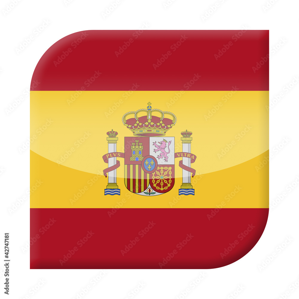 Obraz premium Bandera-españa-2-biseles