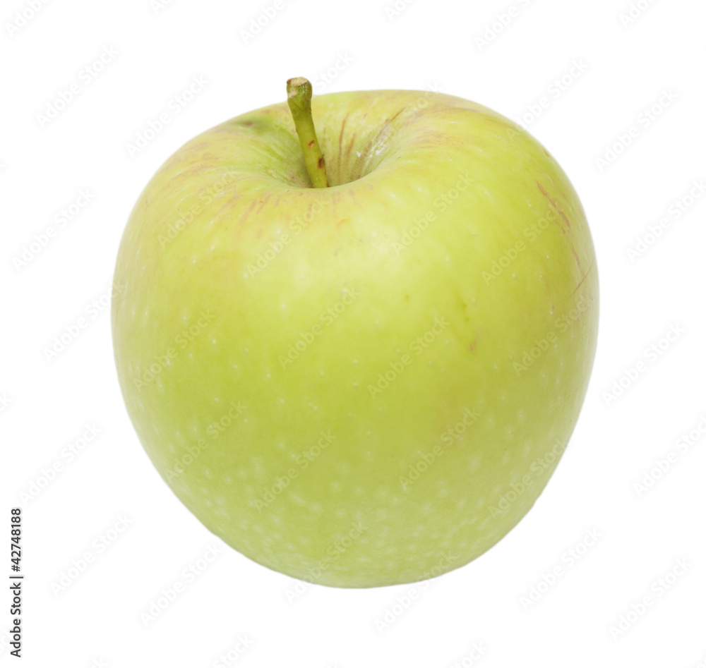 Green apples Isolated on a white background Green apples Isolated on a white background