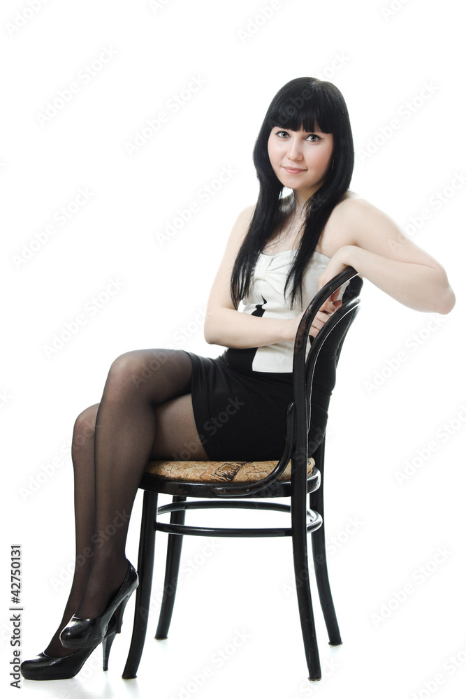 Sure beautiful woman in evening dress Sure beautiful woman in evening dress