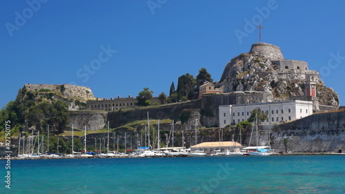Old fort in Corfu town