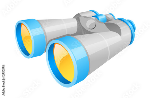 vector icon binoculars