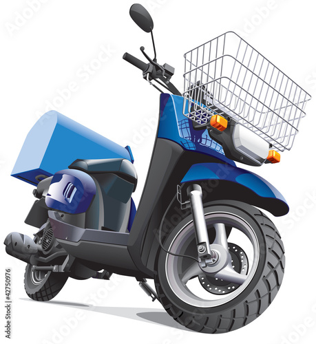 motorbike for delivery goods