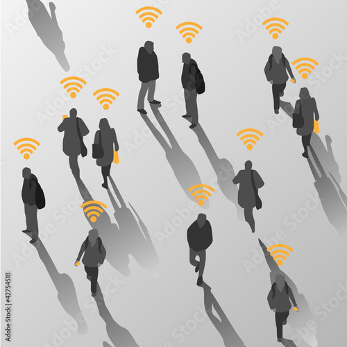 Isolate of people in wireless land