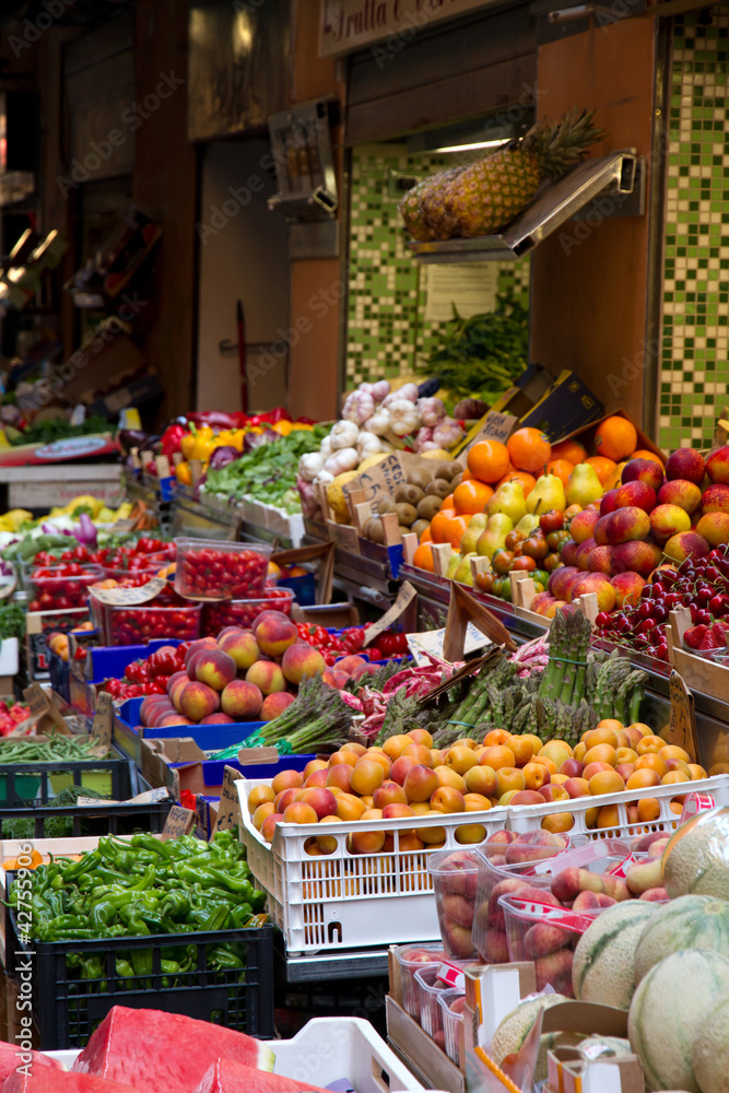 frutta e verdura di stagione - via del mercato