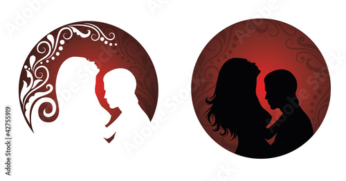 Silhouettes.
