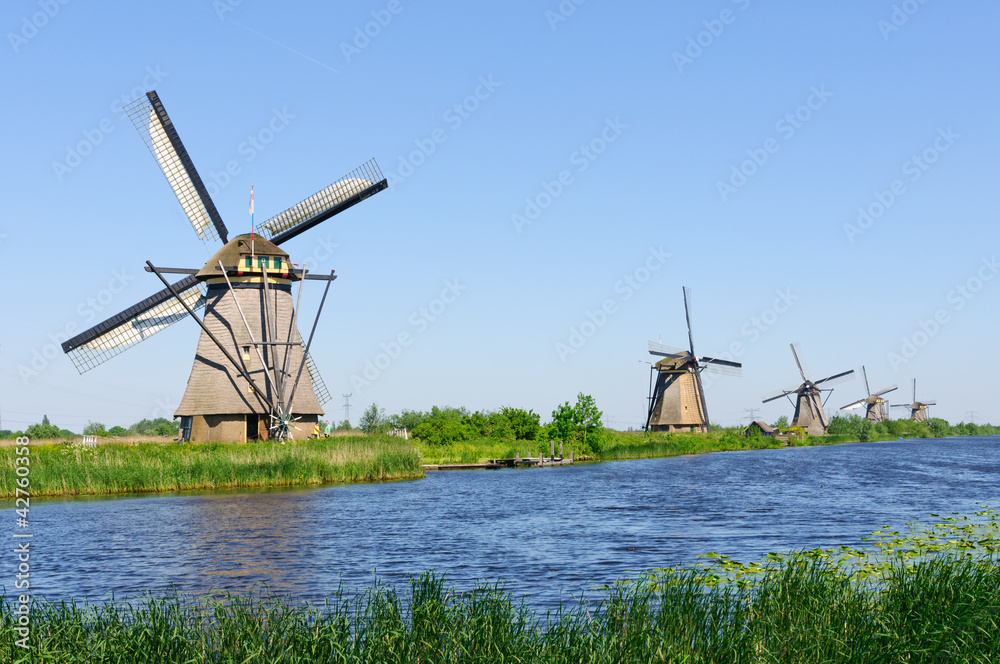 Mill Network at Kinderdijk-Elshout, Netherlands