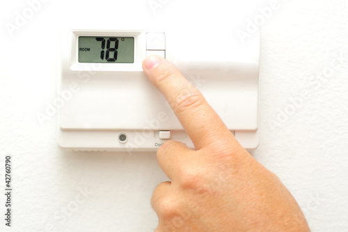 Hand and thermostat