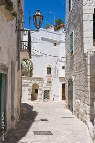 Alleyway. Ostuni. Puglia. Italy.