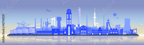Duisburg skyline