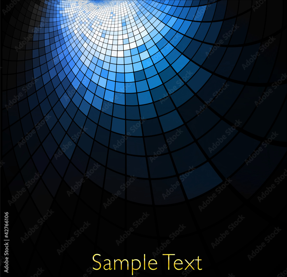 Naklejka premium Vector geometric tech background. Eps10