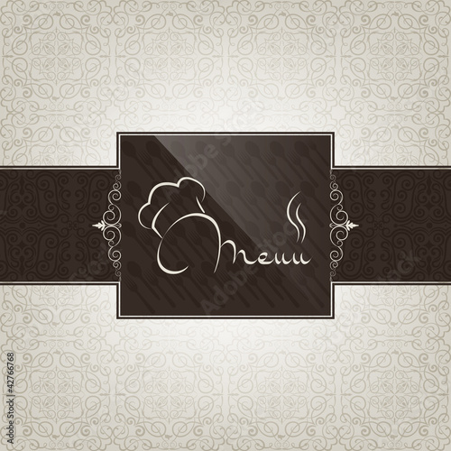 Restaurant menu