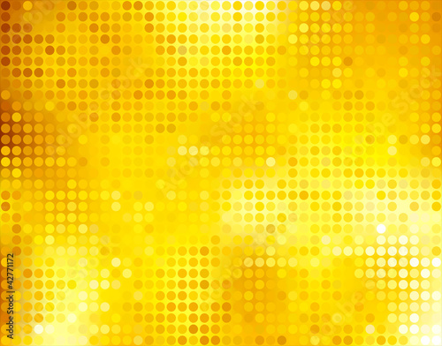 Golden business mosaic