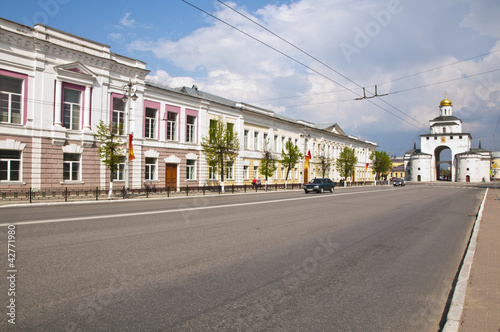 Старые дома и улицы в Русской провинции