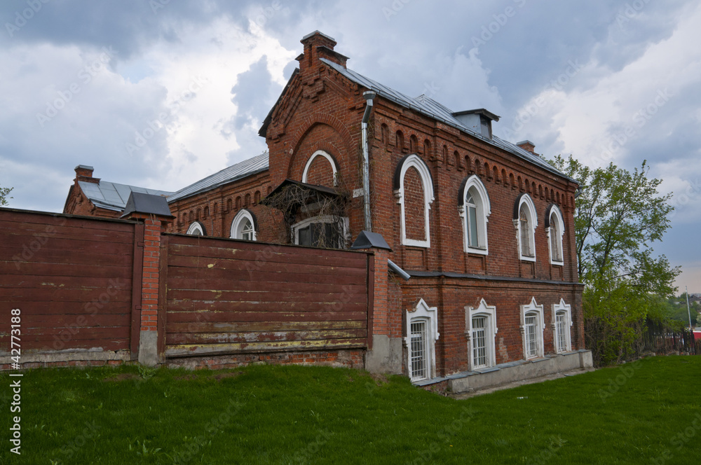 Старые дома и улицы в Русской провинции