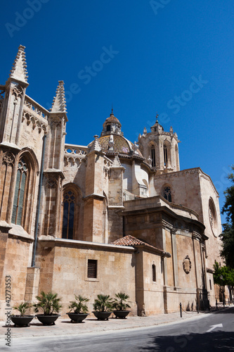Tarragona cathedral in Spain